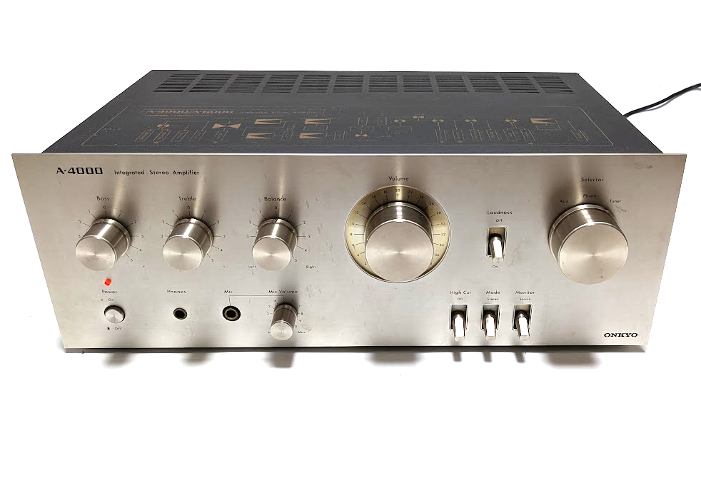 ONKYO オンキョー A-4000 ステレオアンプ プリメインアンプ 〈管理番号:K08021〉