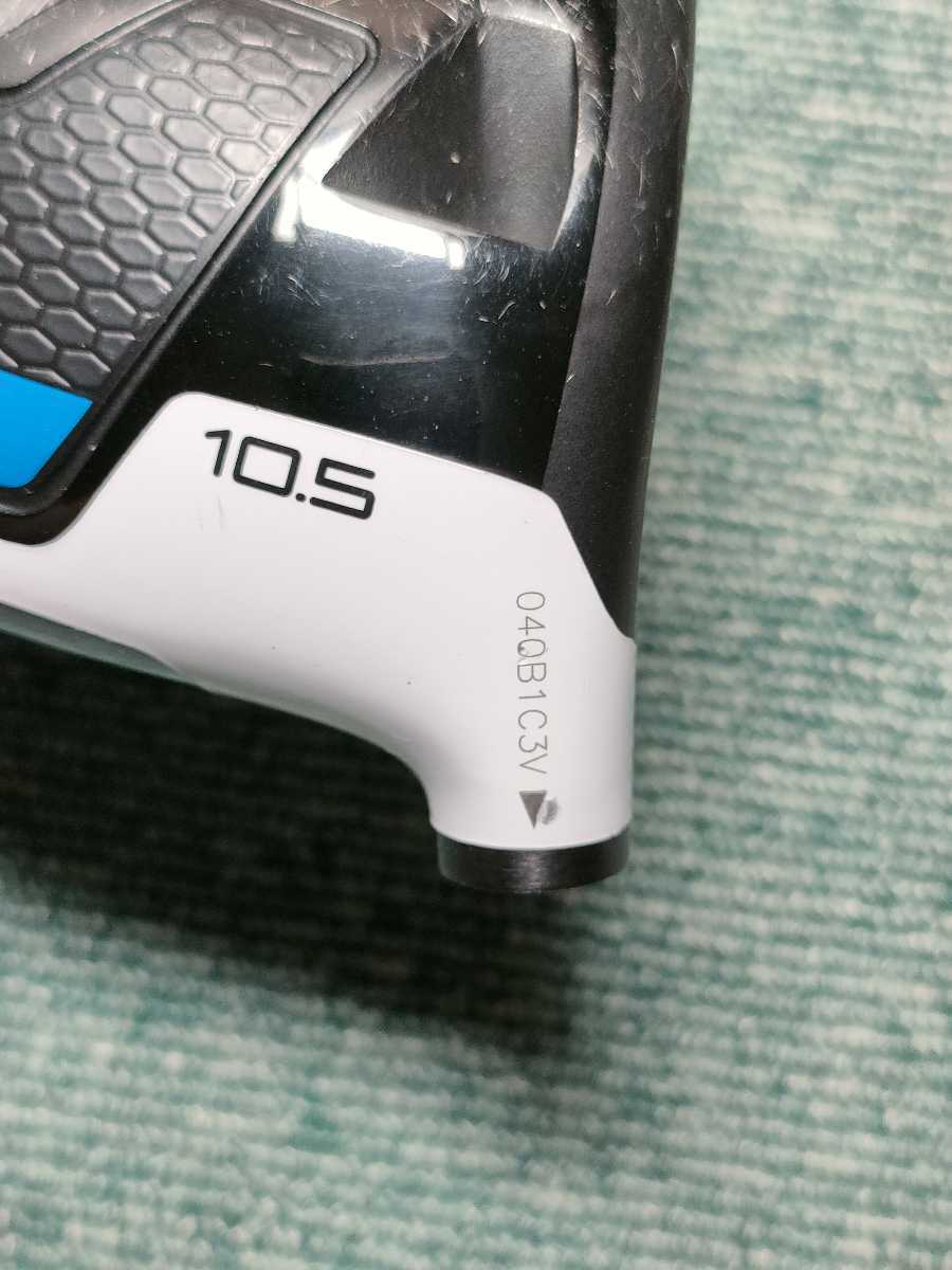 訳あり テーラーメイド SIM MAX D 10.5度 ドライバー ヘッド単品 亀裂