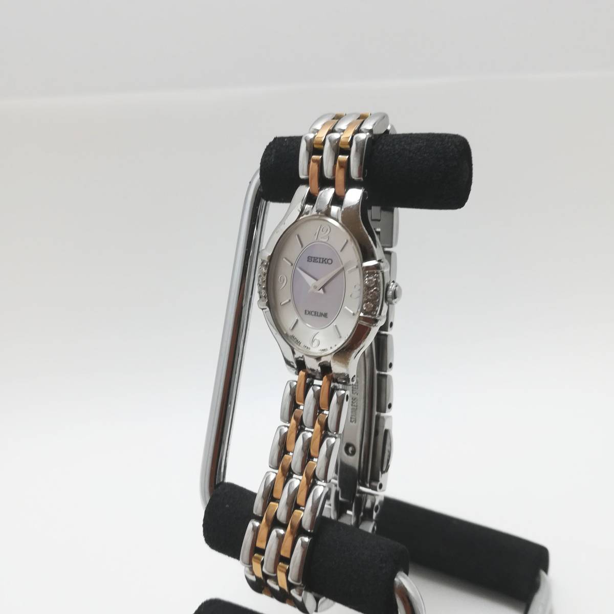 セイコー エクセリーヌ SEIKO EXCELINE 1F20-0AW0 クォーツ 腕時計 