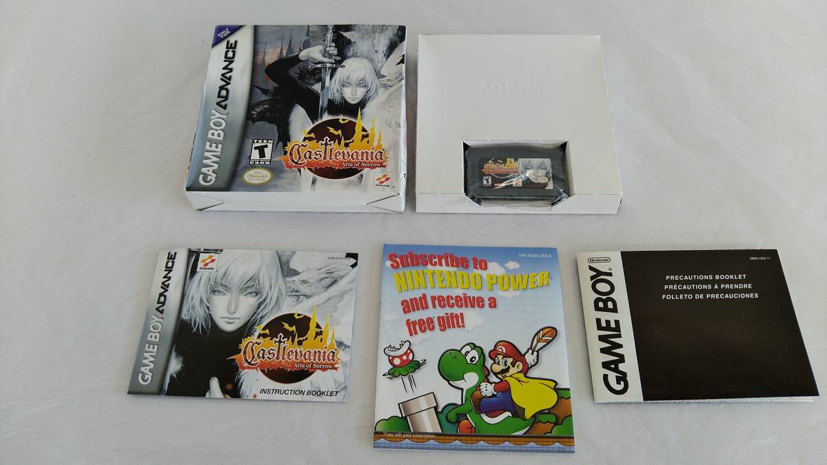 傷みあり 動作確認済み GBAソフト KONAMI コナミ キャッスルヴァニア  