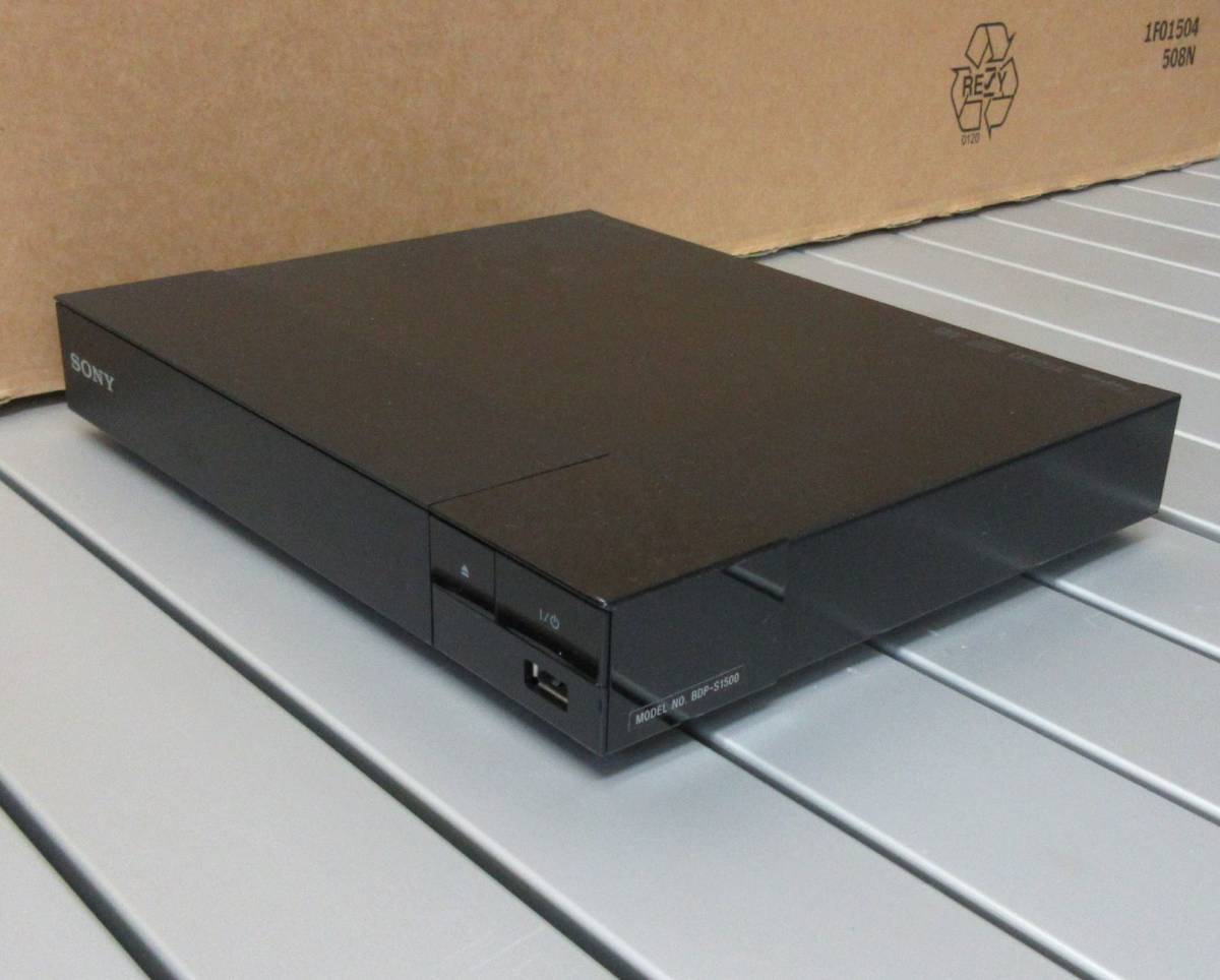 中古品　SONYソニー　BDP-S1500ブルーレイ　DVDプレーヤー 2020年製 BDP-S1500 SONY ソニー SONY(ソニー 2026年最新Yahoo 本体未使用品