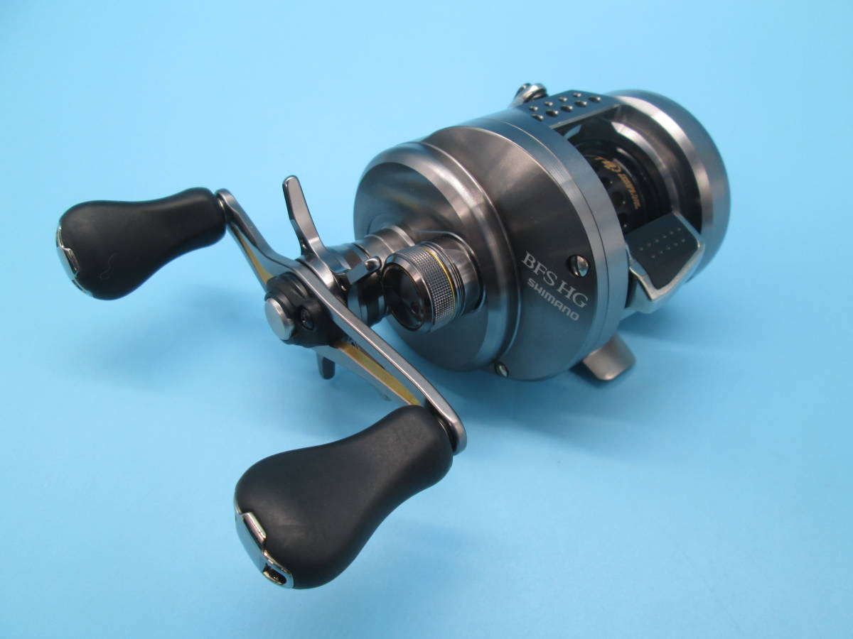 64) SHIMANO シマノ カルカッタ コンクエスト DC201 左 レフトハンドル