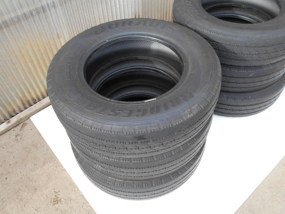 20年製 ブリヂストン DURAVIS 205/75R16 6本セット トラック用タイヤ
