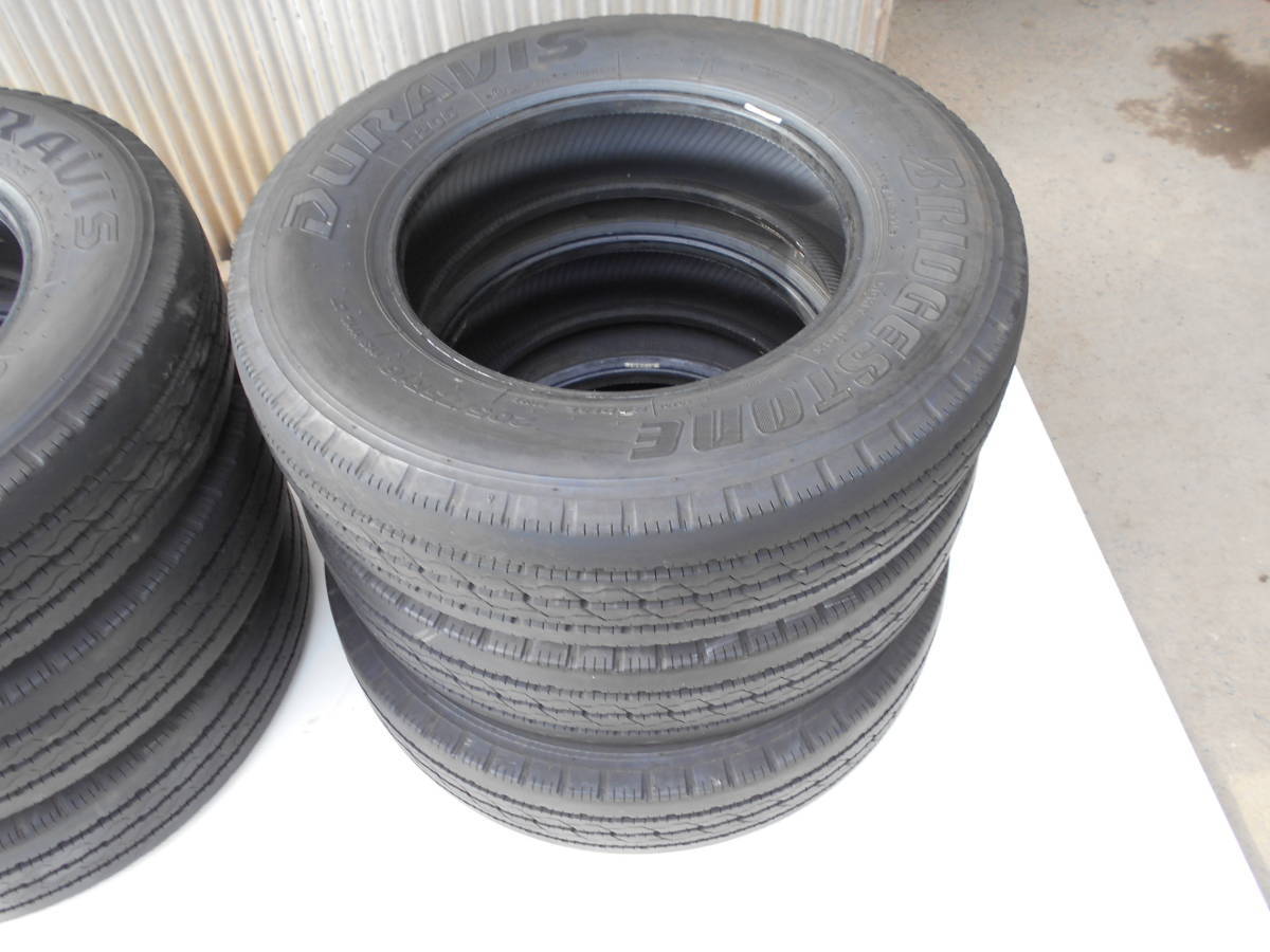 20年製 ブリヂストン DURAVIS 205/75R16 6本セット トラック用タイヤ