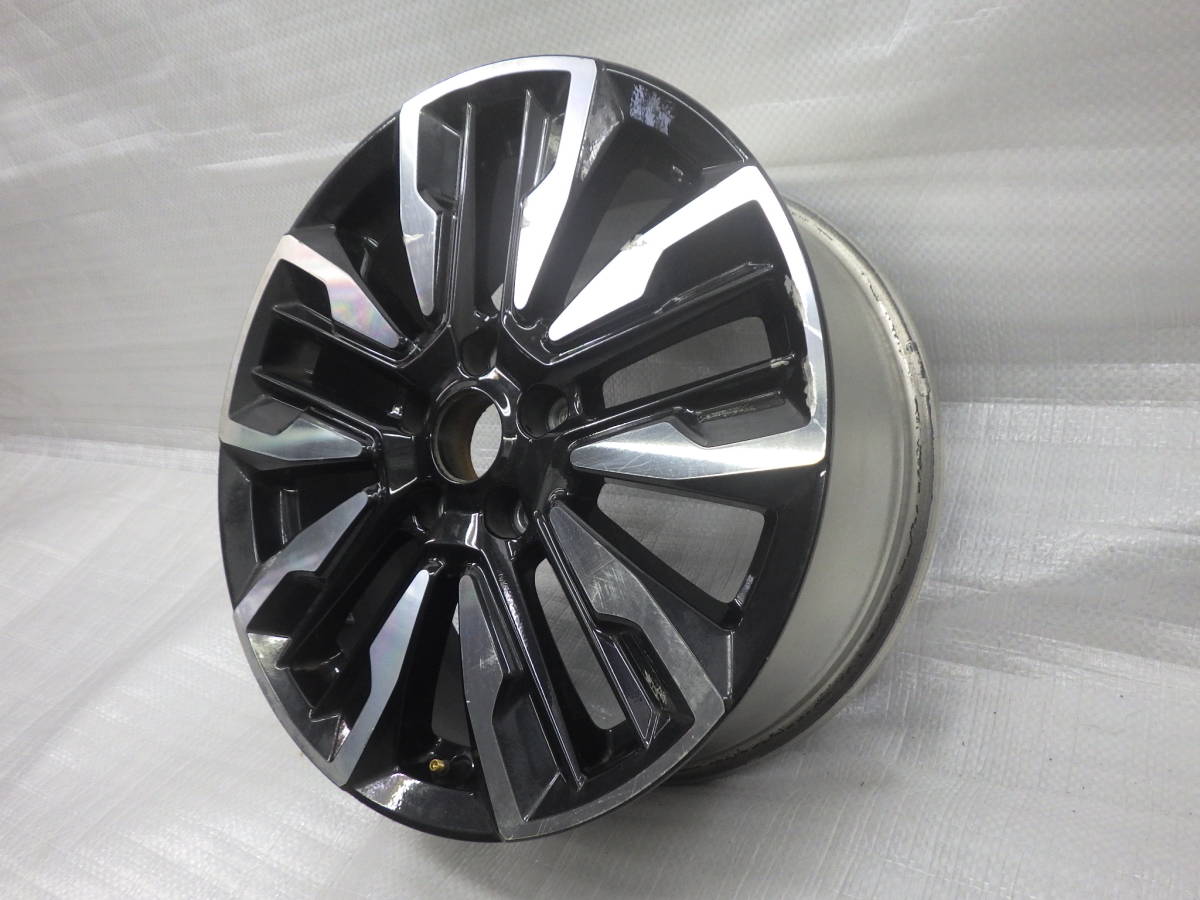 RU1ヴェゼル モデューロX 純正18インチアルミホイール1本 ホンダ 7.5J +55 5H 114.3 ホンダ ベゼル