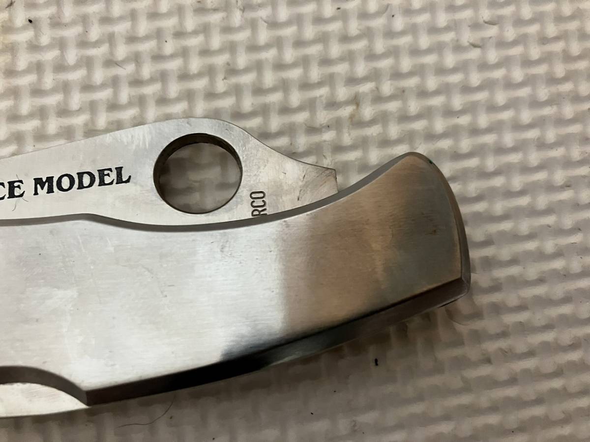 1円 希少 レア Spyderco スパイダルコ ナイフ アウトドア キャンプ 