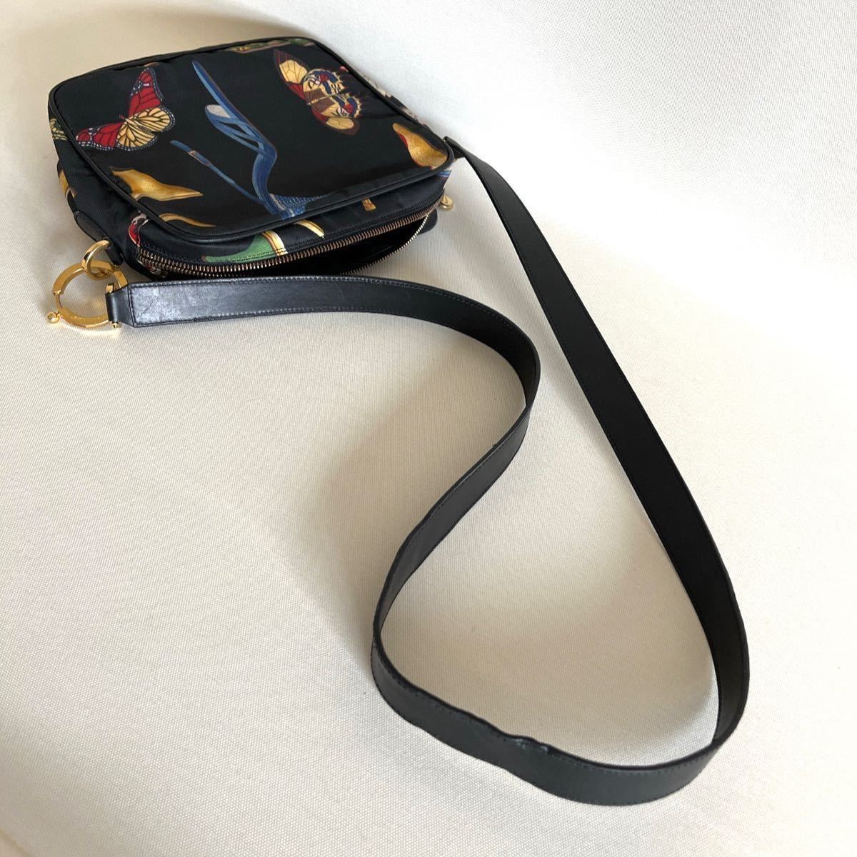 Salvatore Ferragamo フェラガモ ヴィンテージ ショルダーバッグ 総柄 