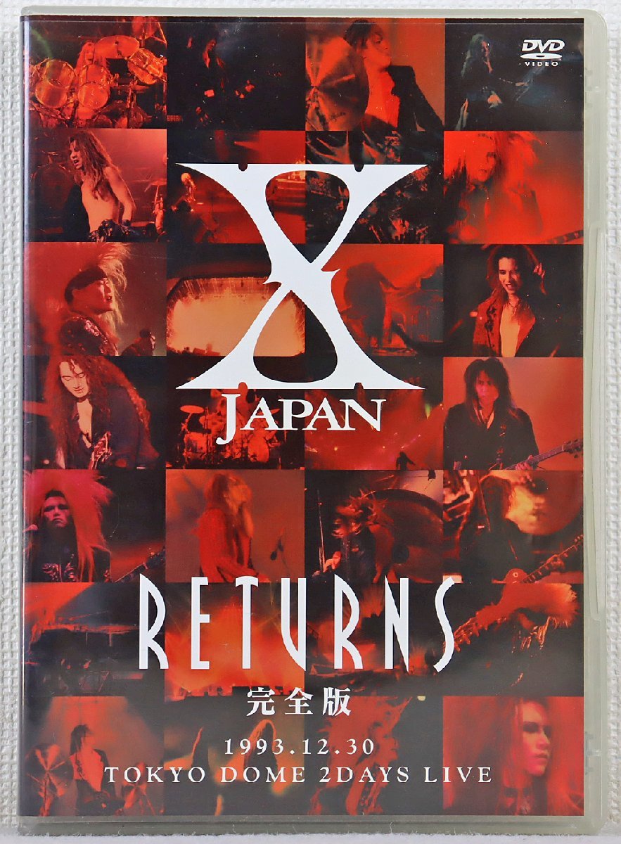 X JAPAN RETURNS 完全版 1993.12.30 Blu-ray X JAPAN RETURNS 完全版