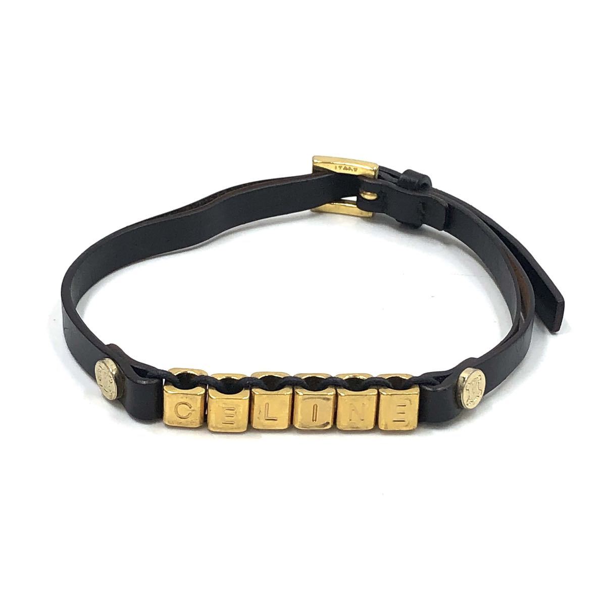  CELINE セリーヌ バングル チョーカー レザー ヴィンテージ アクセサリー P1200(その他)｜売買されたオークション情報、yahooの商品情報をアーカイブ公開 - オークファン 服飾小物