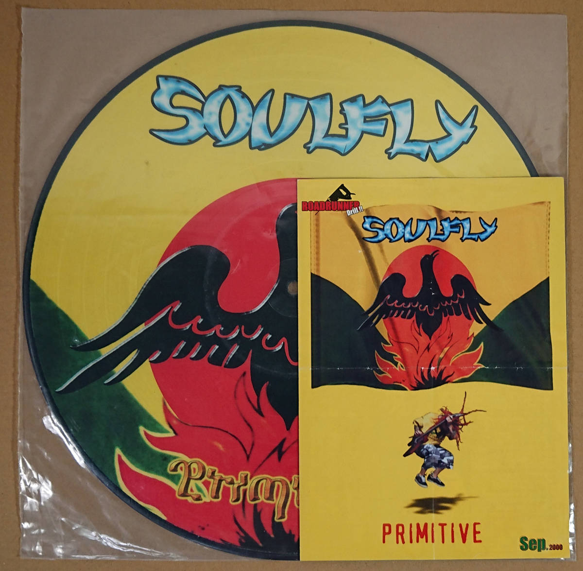定番，SALE ピクチャーLP SOULFLY / Primitive US Original 2000 ソウルフライ Download Japan Sepultura セパルトゥラ ダウンロードジャパン(一般)｜売買されたオークション情報、yahooの商品情報をアーカイブ公開 - オー 一般