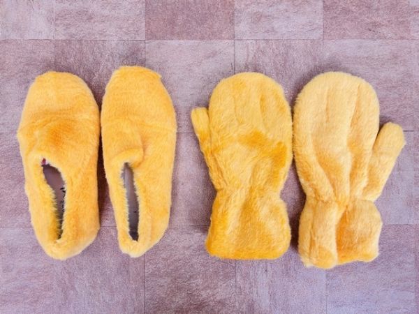 未使用? 着ぐるみ大国 着ぐるみ クマ 頭 胴体 手袋 靴セット イベント 祭り 動物 熊 ハロウィン 大人用 コスチューム / 51136