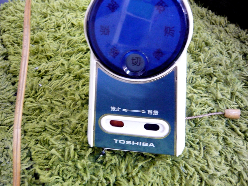 ☆①TOSHIBA/東芝☆壁掛け扇風機☆F-484B☆羽根径40cm☆昭和レトロ