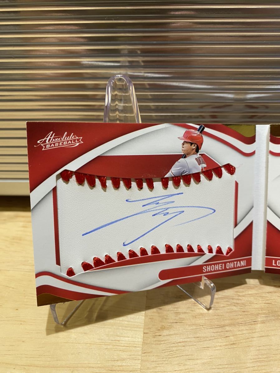 大谷翔平 直筆サイン ジャージカード 2022 シリアル付き 初期型サイン 