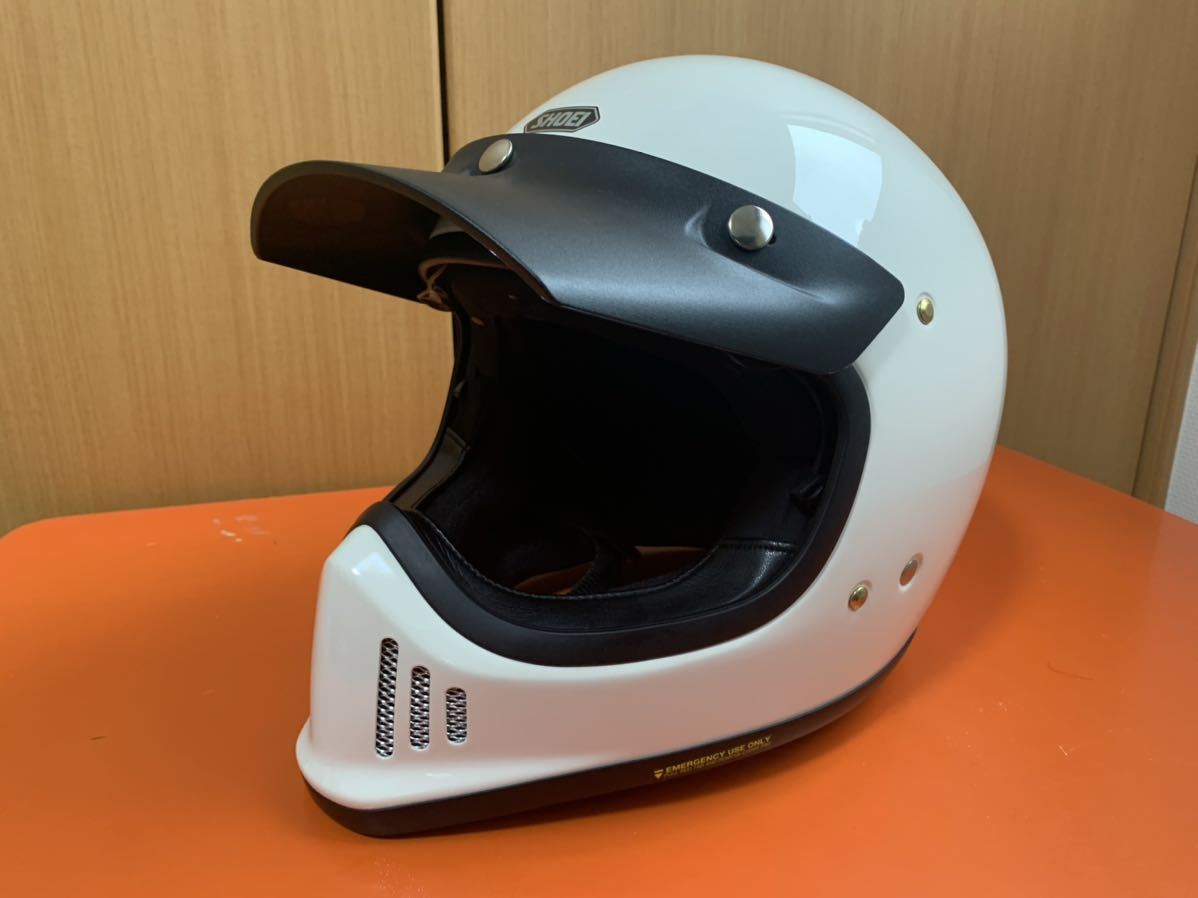 美品 SHOEI EX-ZERO Lサイズ オフホワイト ショウエイ EX ゼロ オフ 