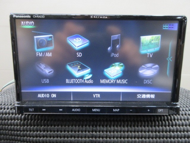 30644 Panasonic パナソニック ストラーダ メモリーナビ CN-RA03D 地図