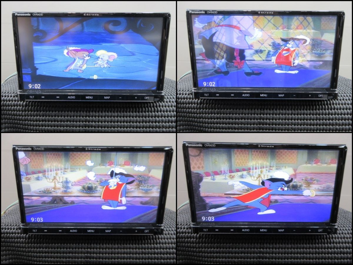 30644 Panasonic パナソニック ストラーダ メモリーナビ CN-RA03D 地図