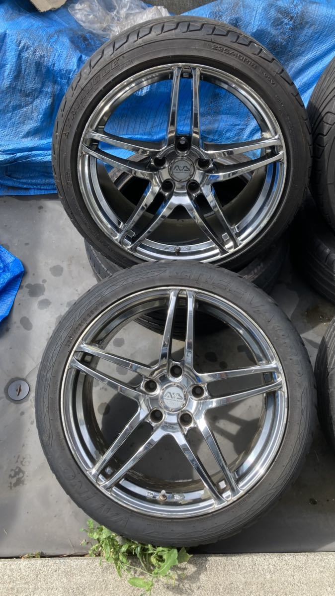 YOKOHAMA AVS MODEL5 18インチ 8j 9j 114.3 5穴 AVS Model 5 モデル5 18