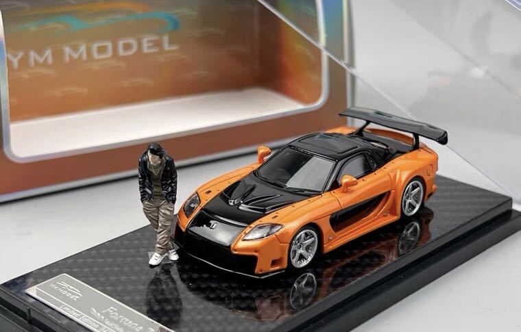 安い，HOT 1/64 YM model Veilside rx-7 ヴェイルサイド フィギュア