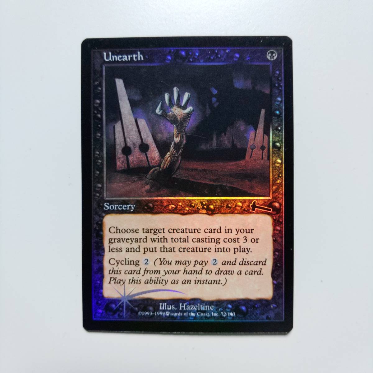 【ご確認用】ウルザズ・レガシー foil 荒残b 英語 1枚　MTG MTG/Foil/Unearth/発掘/英語/1枚/ウルザズレガシー 【公式通販】