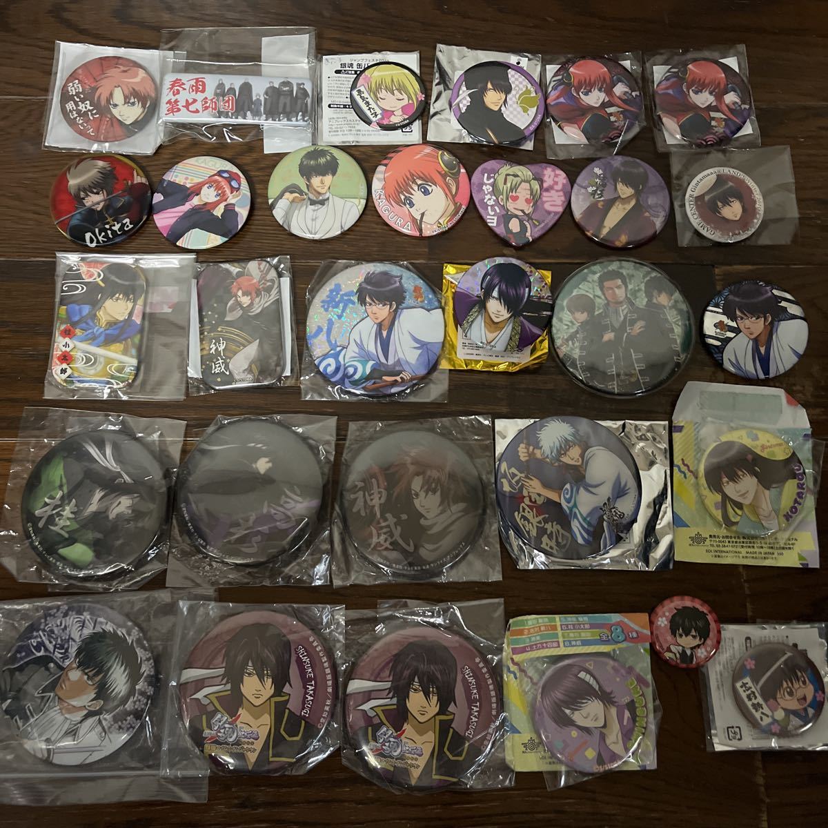 銀魂 グッズ大量まとめ売りセット 缶バッジ アクキー ラバスト 他/JF 