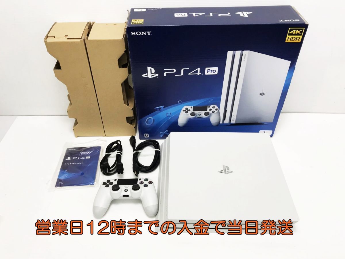 人気SALE，最新作 1円 PS4 Pro グレイシャー ホワイト 1TB CUH-7200BB02 ゲーム機本体 初期化 み 1A9000-857e/G4(PS4本体)｜売買されたオークション情報、yahooの商品情報をアーカイブ公開 - オークファン PS4本体