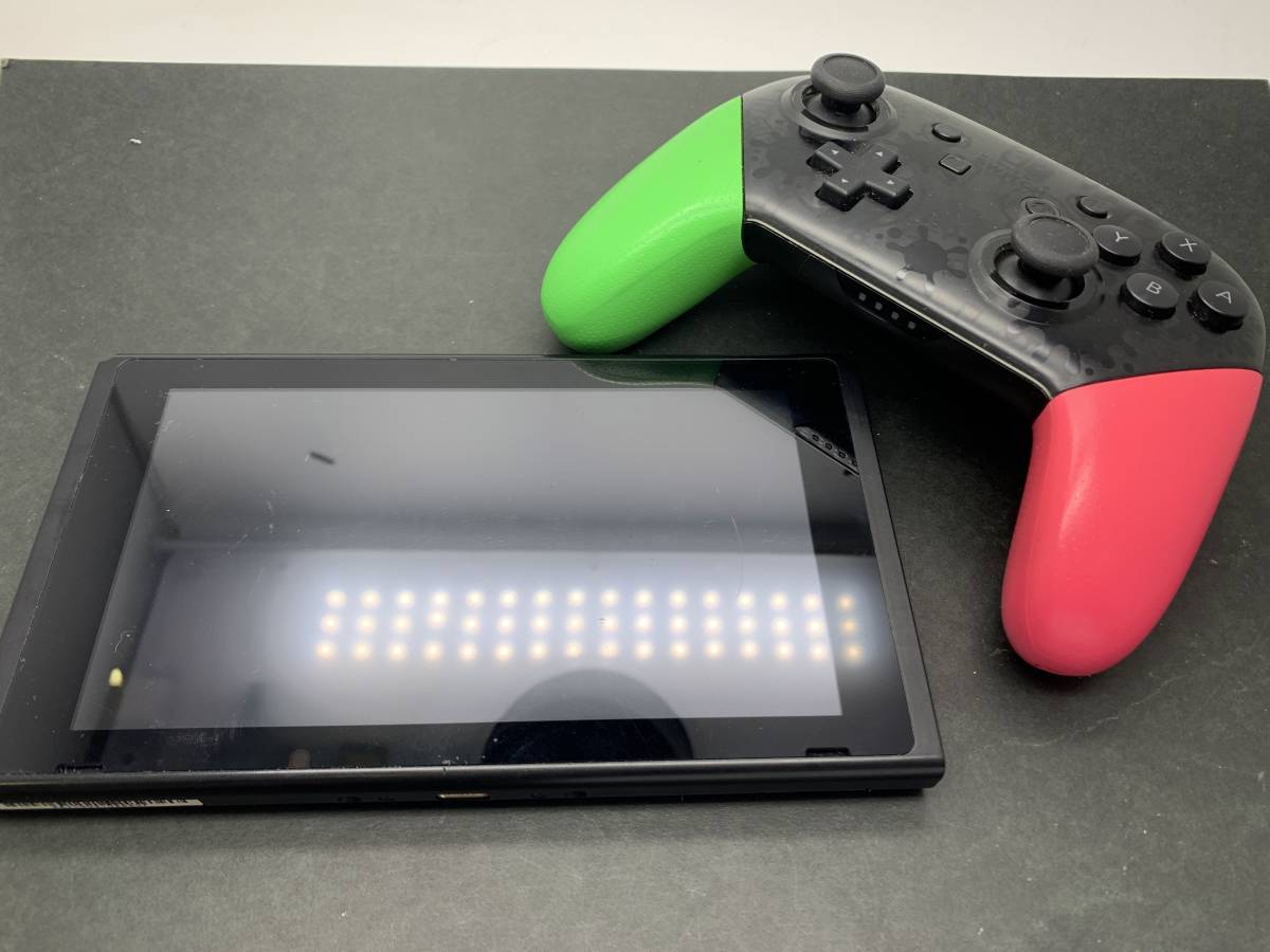 Nintendo Switch 本体 黒 スイッチ｜グレー Joy-Con無し、Proコン付き