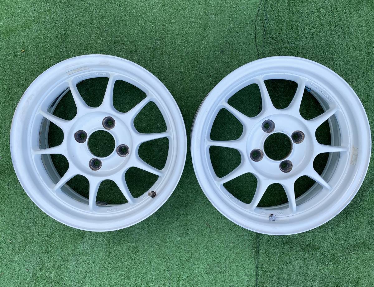 エンケイ スポーツ 14インチ 6Jオフセット +35ピチ 100， 4穴 (2本 