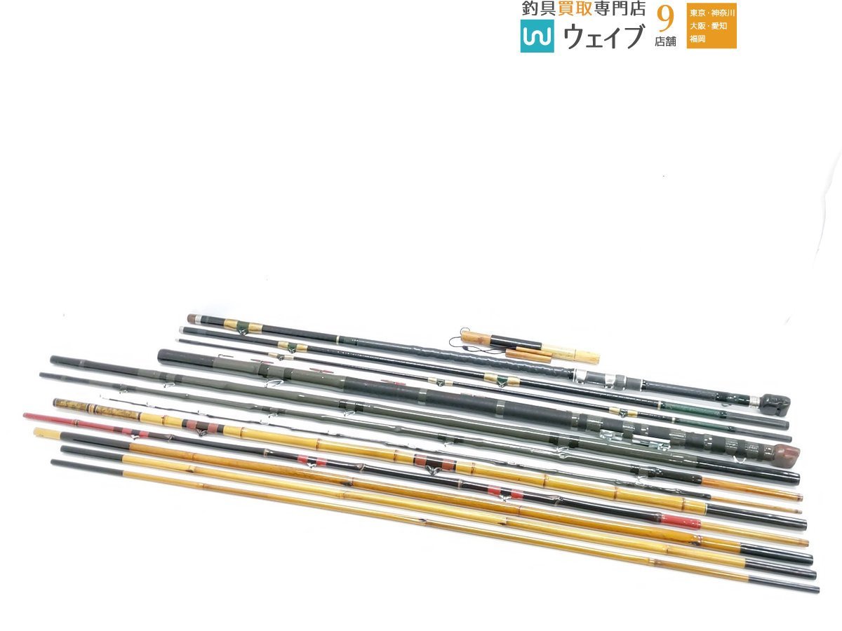 海勝作 和竿 他 石鯛竿 オリムピック オクトパス リールシート付き 等