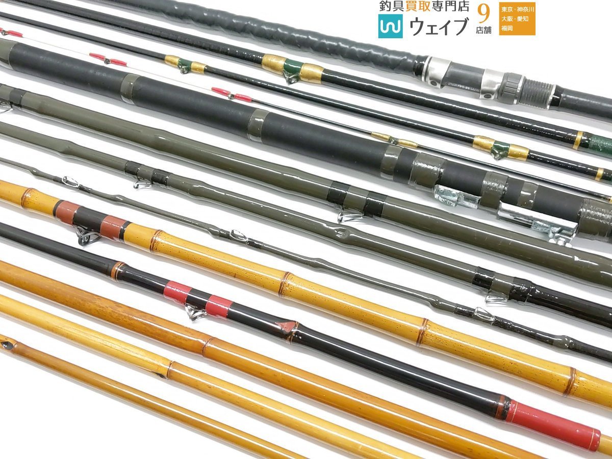 海勝作 和竿 他 石鯛竿 オリムピック オクトパス リールシート付き 等