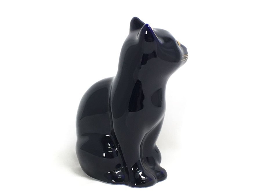 インテリア小物 Limoges Castel リモージュ 猫 置物 フランス製