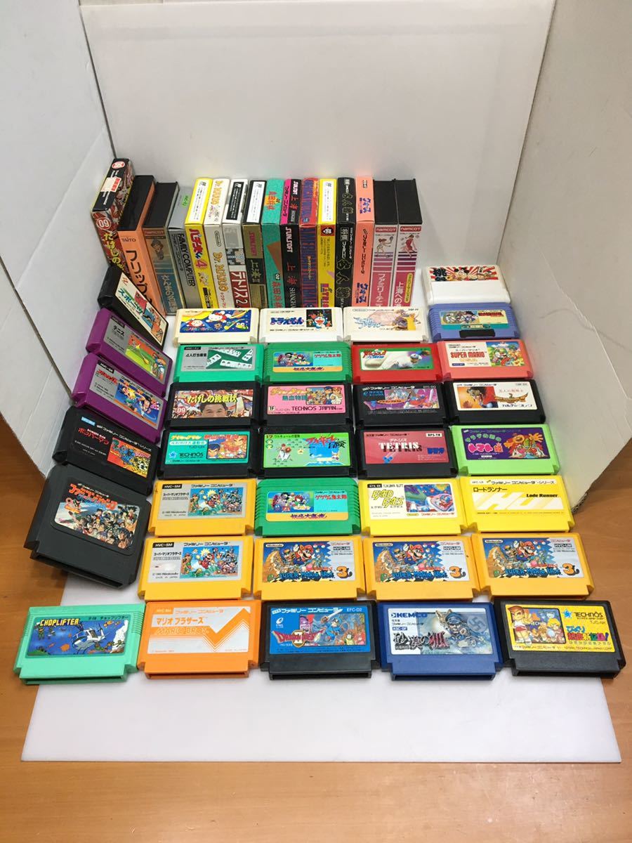 ファミコン 本体 ソフト まとめ売り 動作確認済み Yahoo!オークション 「ファミコンソフト まとめ売り」の落札 メルカリ