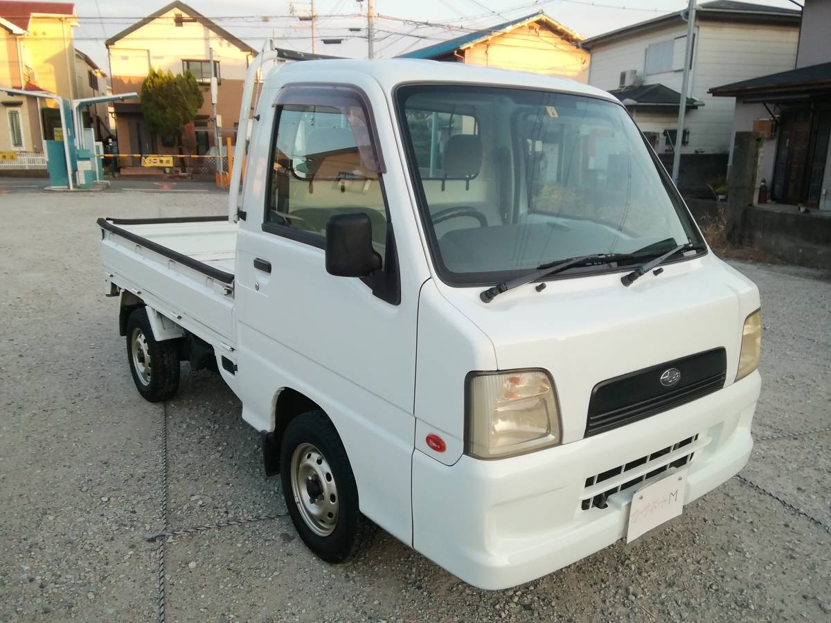 ♪ サンバートラック ☆スーパーチャージャー4WD スバル 4WD ♪車検2年 