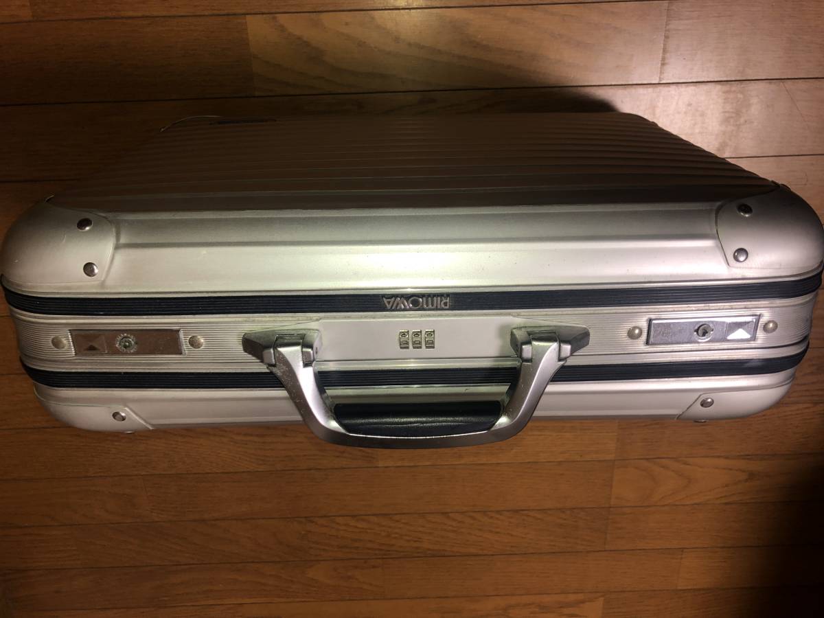 リモア RIMOWA トパーズ アタッシュケース 説明書 Gカード付（RIMOWA 
