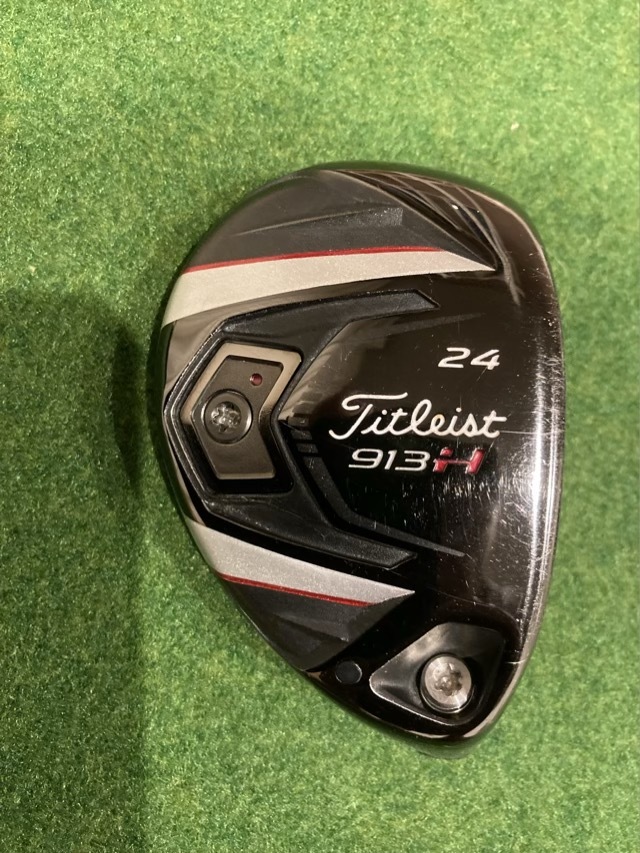 タイトリスト Titleist 913H 24° ヘッドのみ カバーあり ユーティリティーUT_1