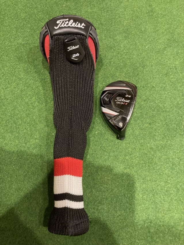 タイトリスト Titleist 913H 24° ヘッドのみ カバーあり ユーティリティーUT_7