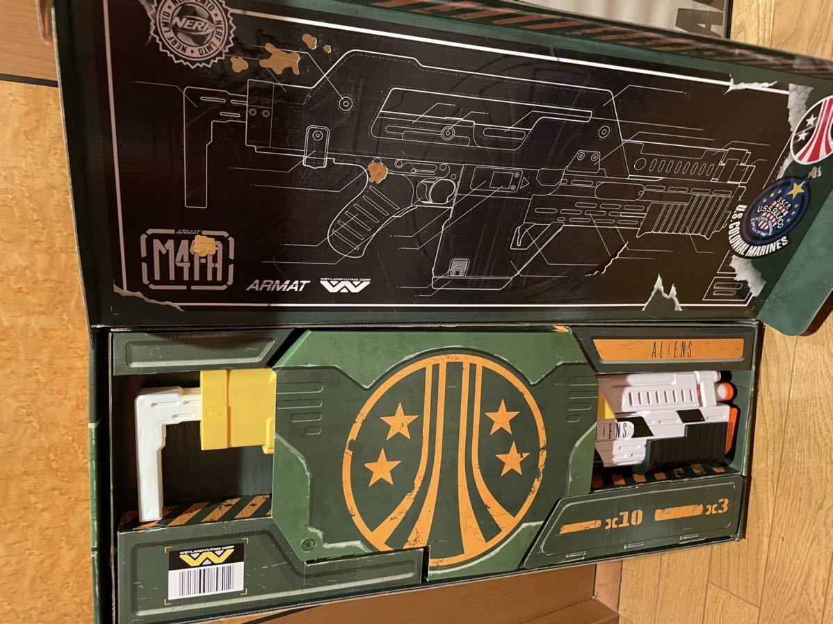 NERF ナーフ エイリアン Aliens M41-A LMTD パルスライフル HASBROPLUS 