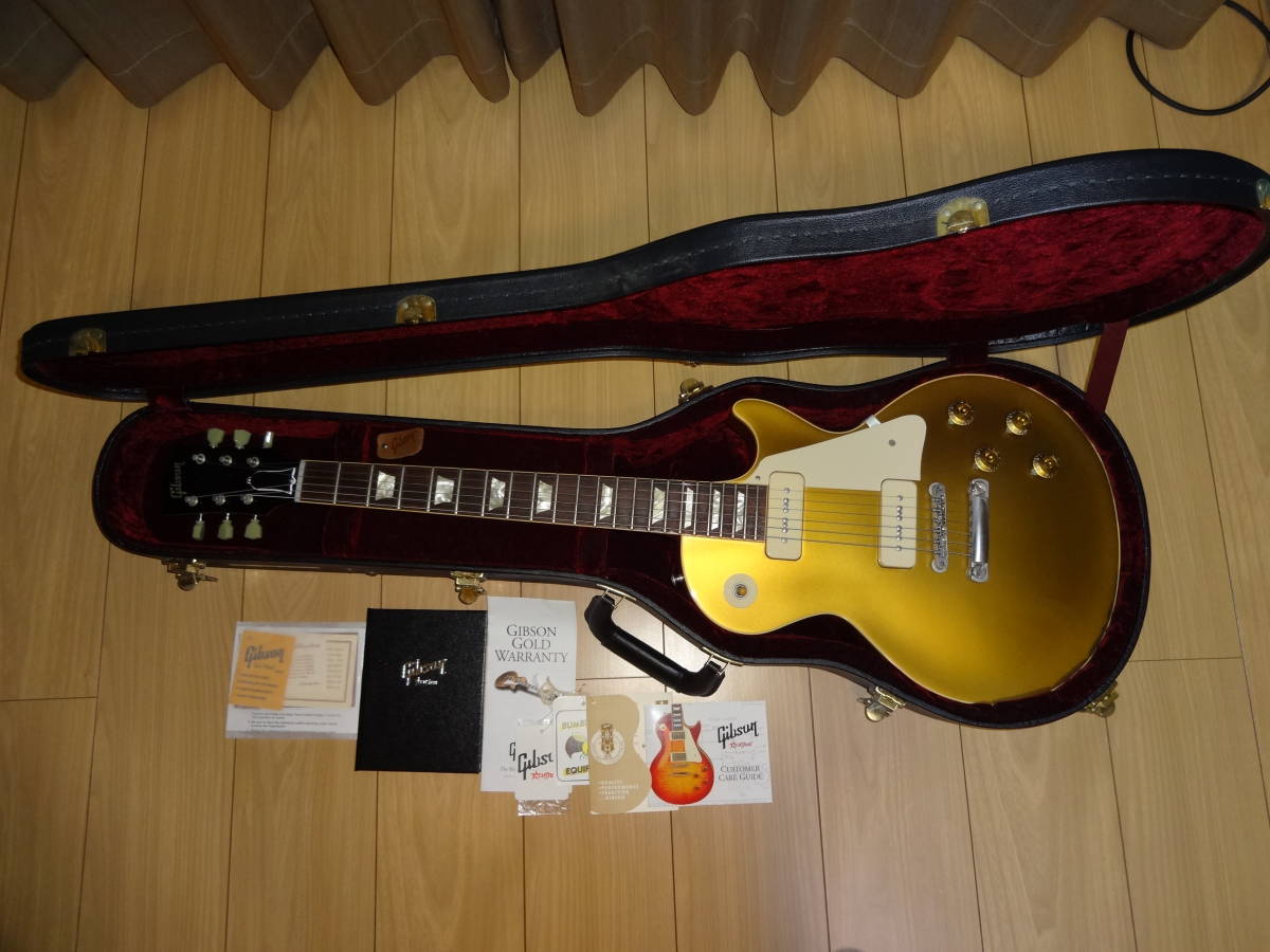 Les Paul Collection Gibson 0 Gold Historic Top Reissue Custom Shop