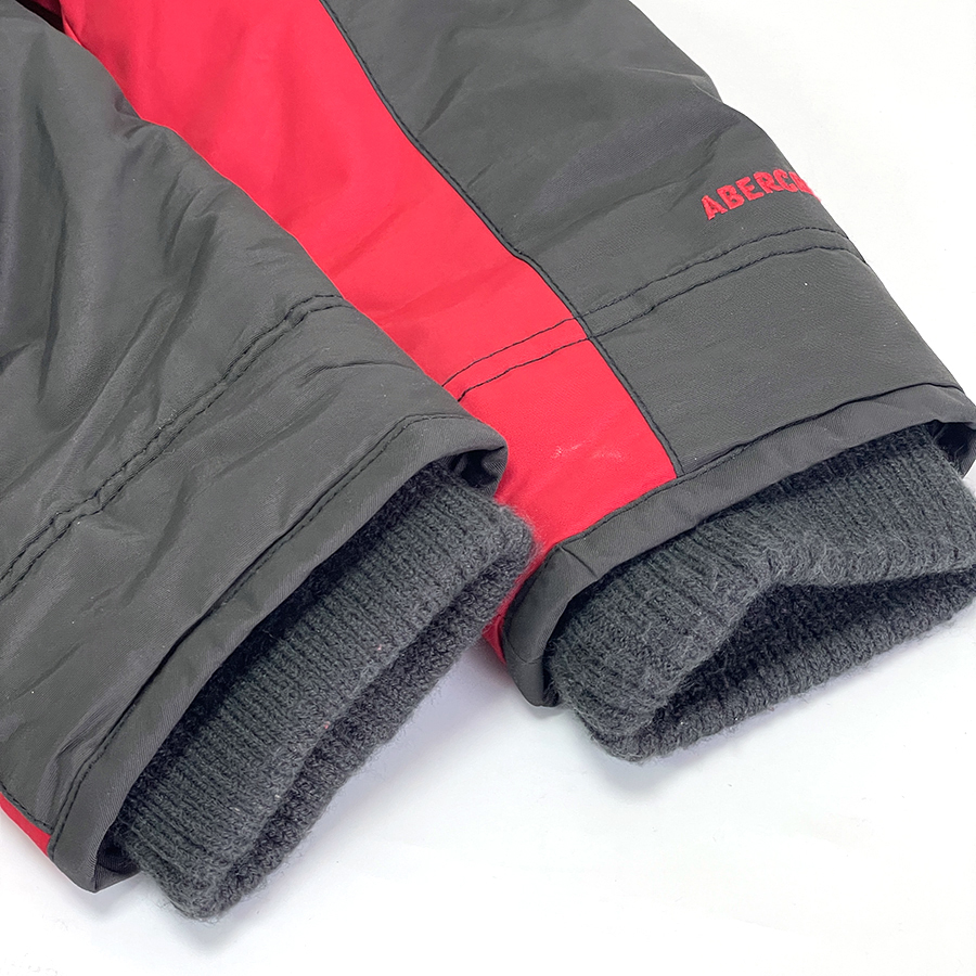 【Aランク】 Abercrombie&Fitch ナイロンジャケット マウンテンパーカー メンズ M 中綿 フード付き アバクロ ナイロンジャケット Abercrombie&amp;Fitch アバクロ Abercrombie&amp;Fitch（アバクロンビー&amp;フィッチ） サイクリングジャケット ナイロンジャケットの
