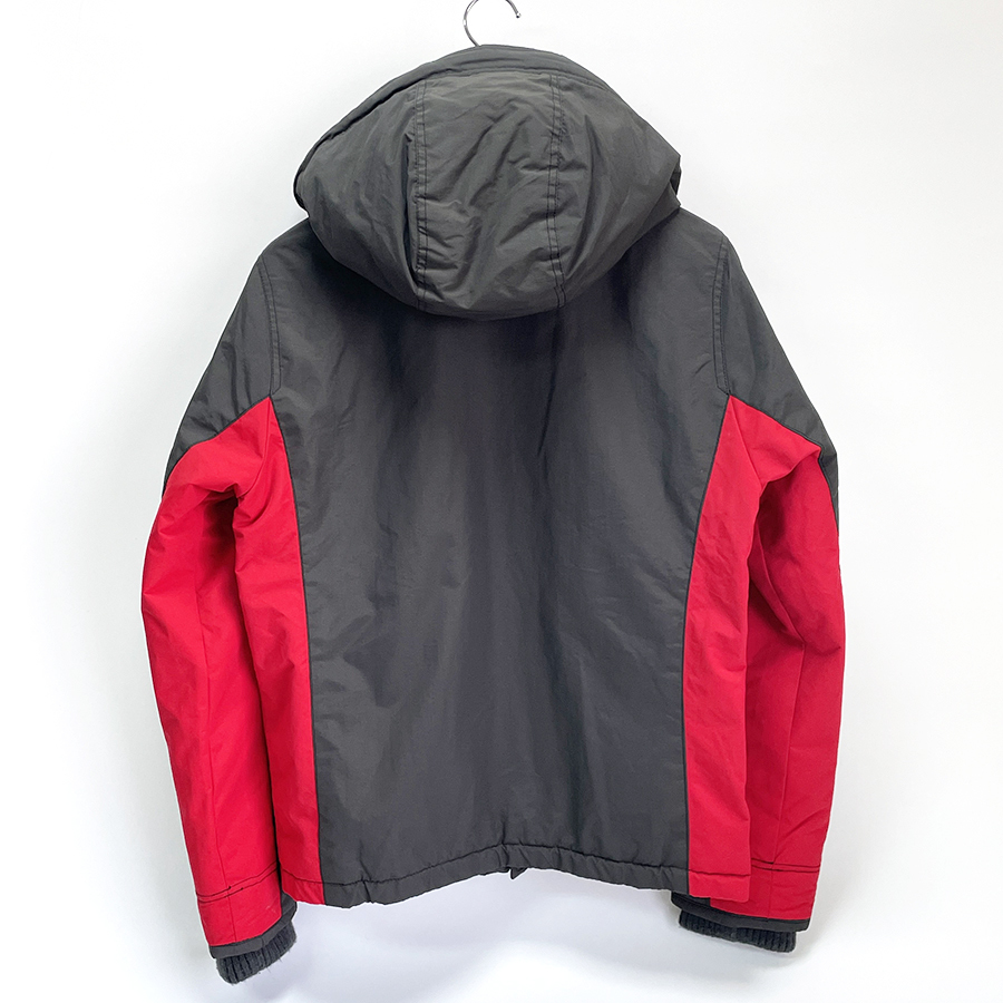 【Aランク】 Abercrombie&Fitch ナイロンジャケット マウンテンパーカー メンズ M 中綿 フード付き アバクロ ナイロンジャケット Abercrombie&amp;Fitch アバクロ Abercrombie&amp;Fitch（アバクロンビー&amp;フィッチ） サイクリングジャケット ナイロンジャケットの