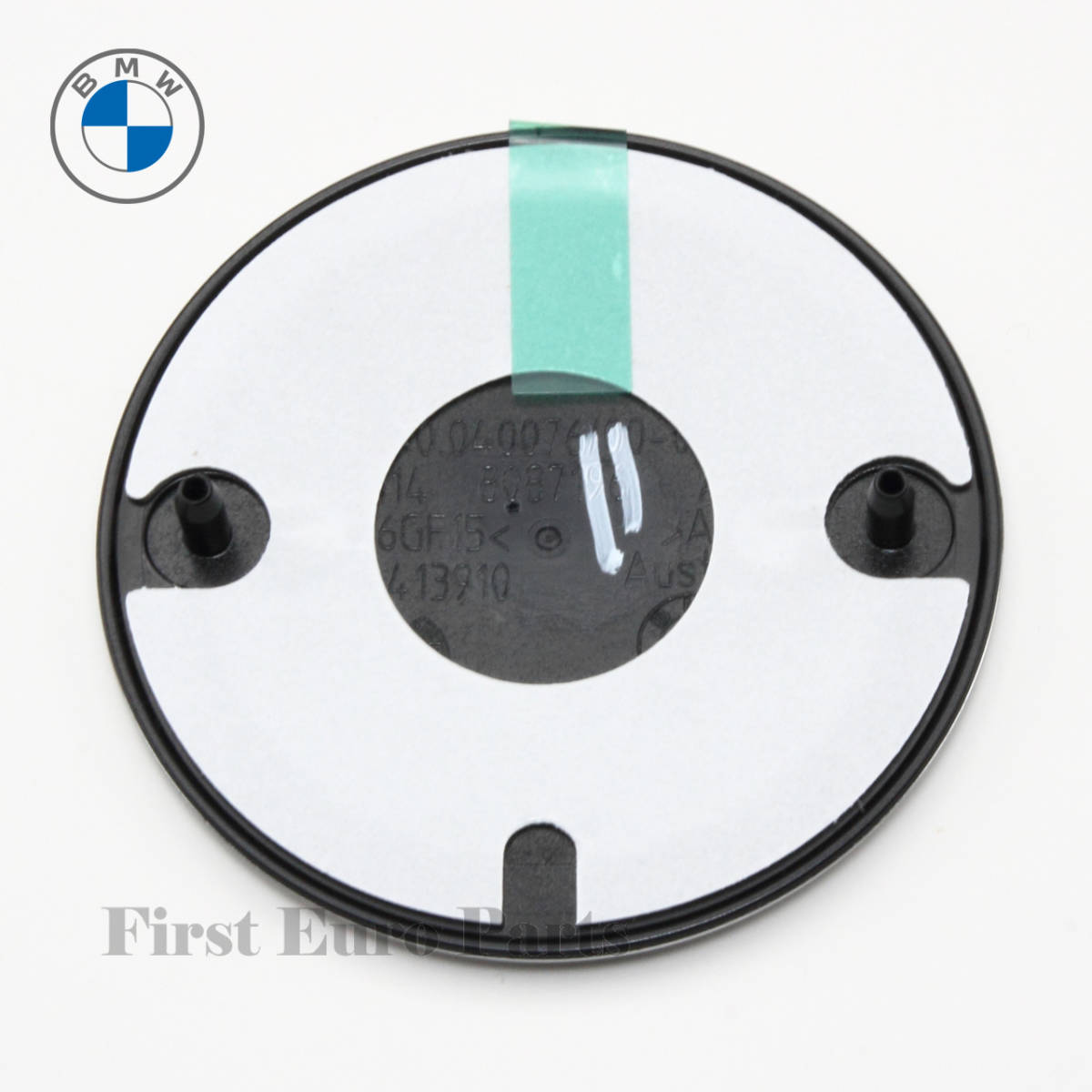 BMW 純正 M50周年エンブレム リア(一部の車種Cピラー) 74mm(51148087196)グロメット2個サービス BMWユーザー様から今大人気なM50周年エンブレムをいっぱい交換させて M2 クーペ・F87）by ミズノテクニカルサービス – Ｍ社50周年エンブレムに交換（BMW