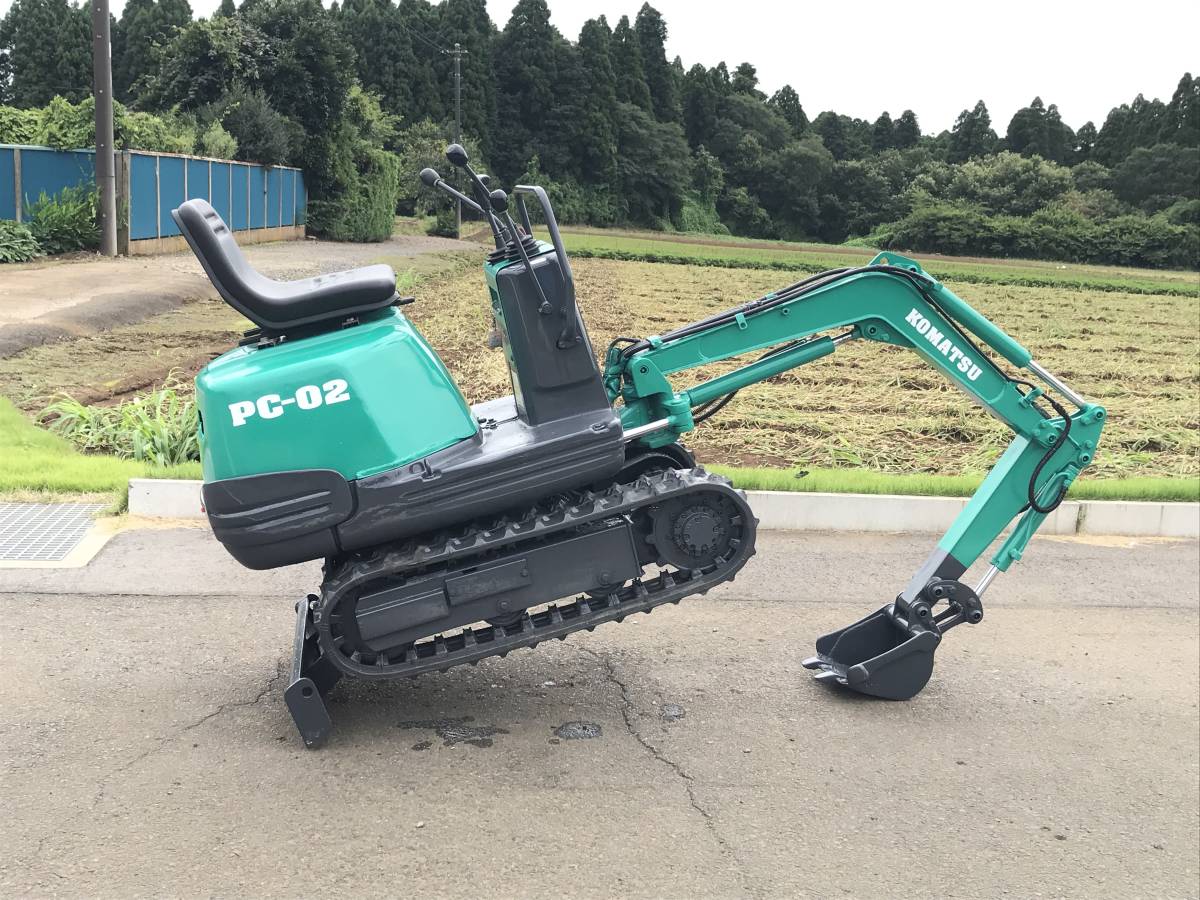 コマツ PC02-1A ミニ油圧ショベル 0.2t コマツ 検索コマツ/ヤンマー/コベルコ/日立/IHI(建設機械、重機)|売買された ...
