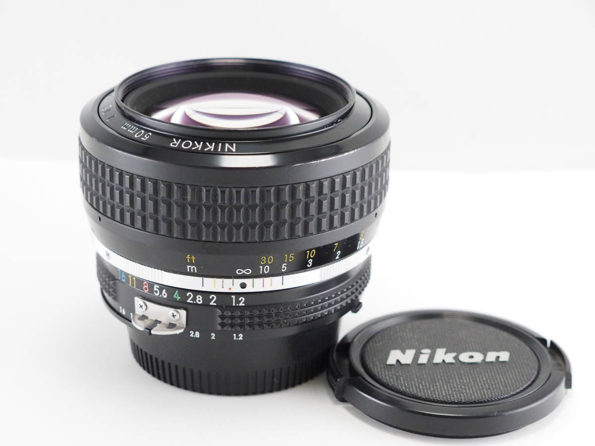 ☆売り切り☆Nikon ニコン Ai Nikkor 50mm F1.2 ニコンFマウント MF 単 