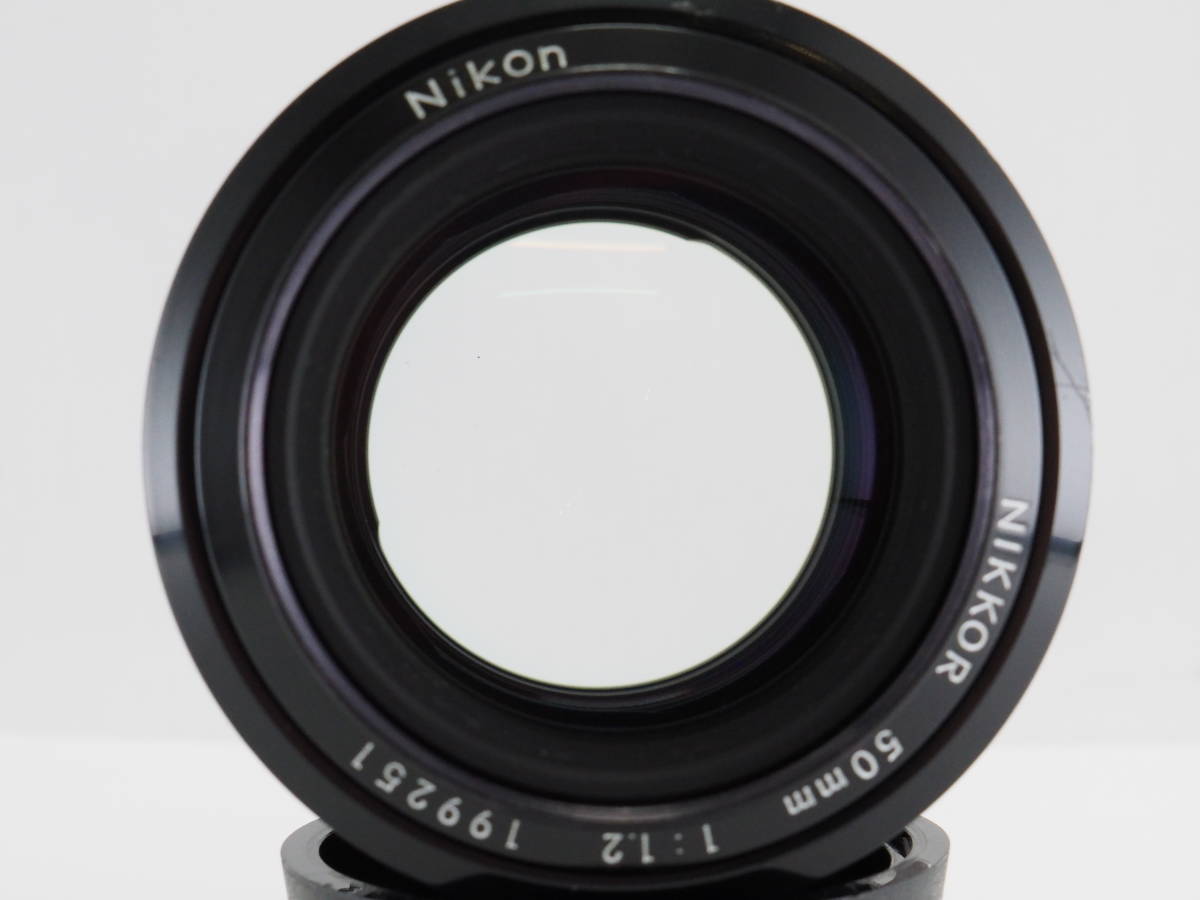 ヤフオクのみ【美品】Nikon ai NIKKOR 50mm F1.2 単焦点 大口径レンズ