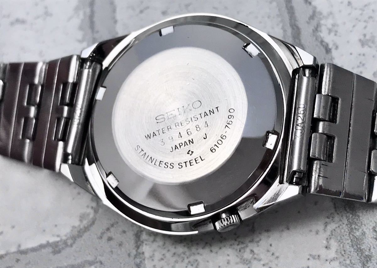 Seiko 5 Actus SS セイコー アクタス 6106-7690 自動巻き 25 Jewels 