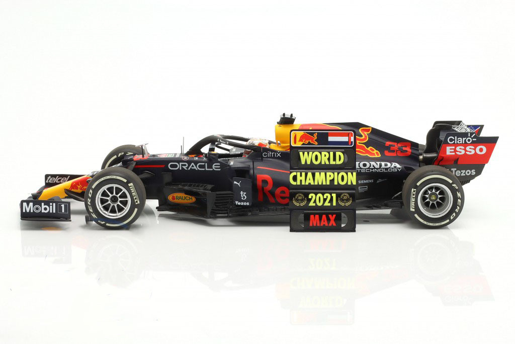 ミニチャンプス 1/18 レッドブル F1 RB16B 2021 #33 マックス