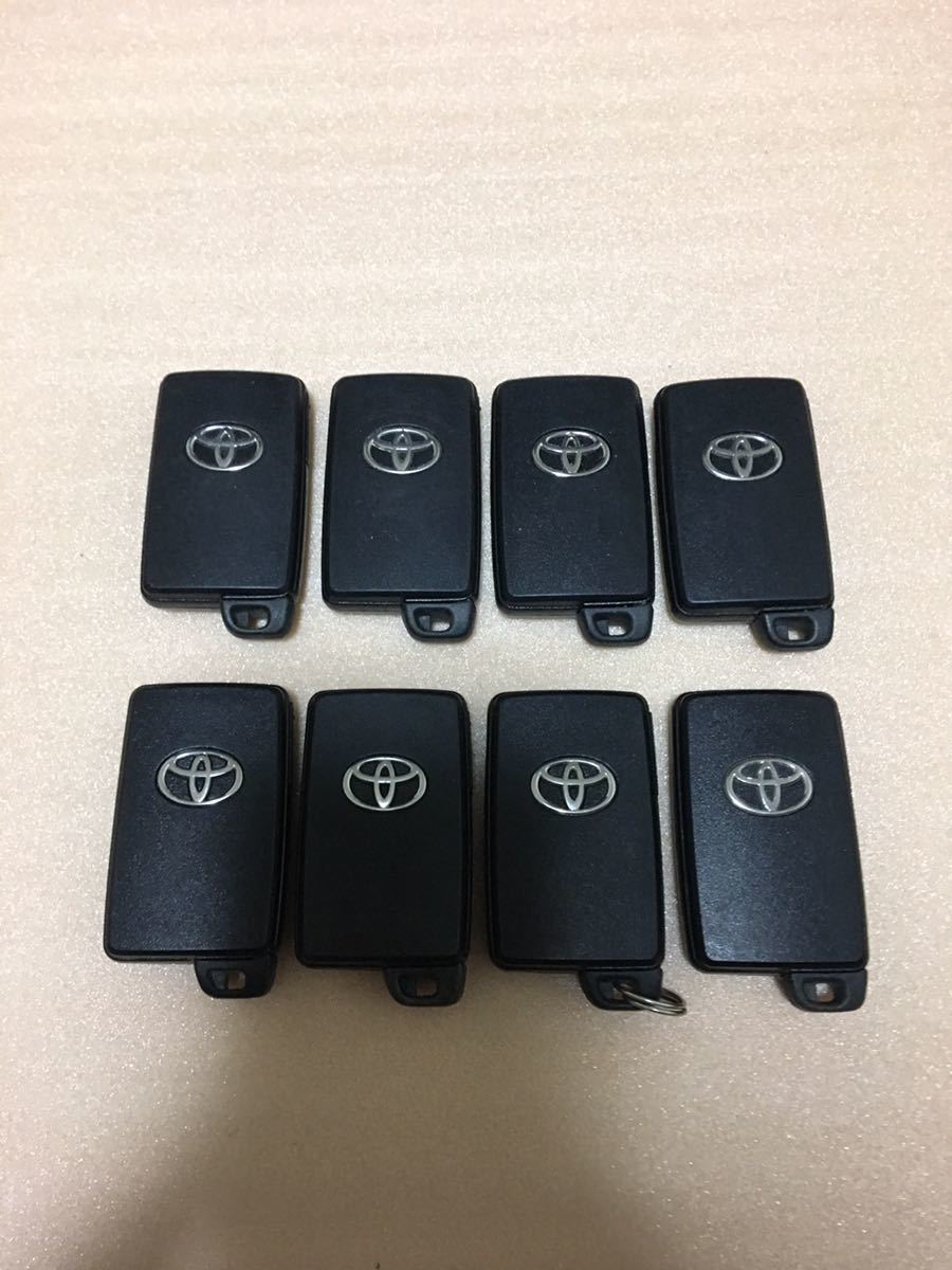 トヨタ純正 ハイエース 4ボタン スマートキー 両側パワースライドドア
