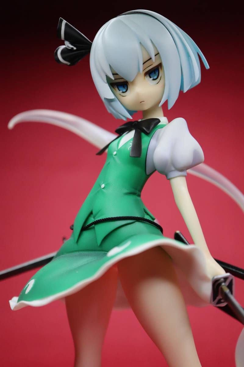 ふらっとわーく　魂魄妖夢　ガレージキット 塗装済完成品 魂魄妖夢 東方 ガレージキット ふらっとわーく ぱっとん