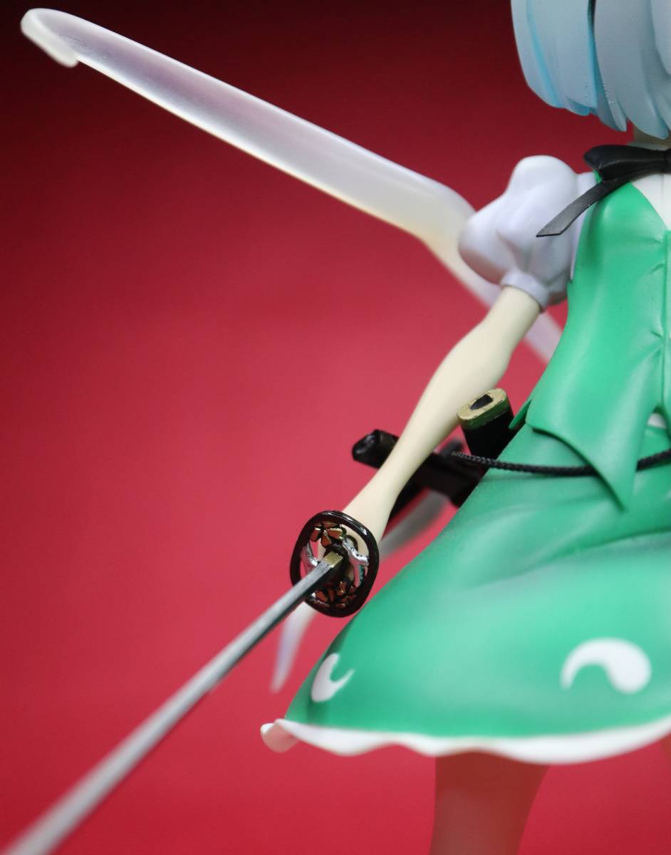 塗装済完成品 魂魄妖夢 東方 ガレージキット ふらっとわーく ぱっとん