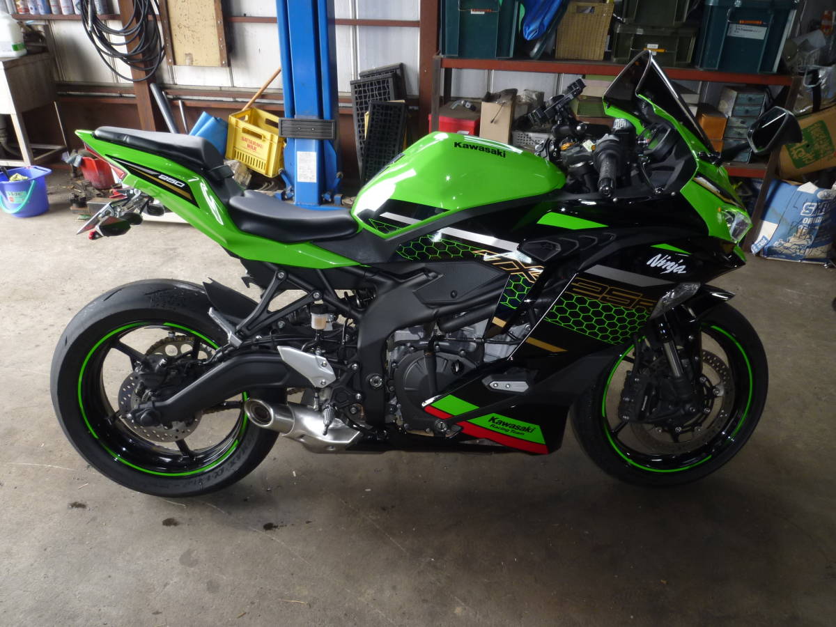 ZX-25R/Ninja/実走行9285km/KRT EDITION/UP＆DOWNオートシフター装備