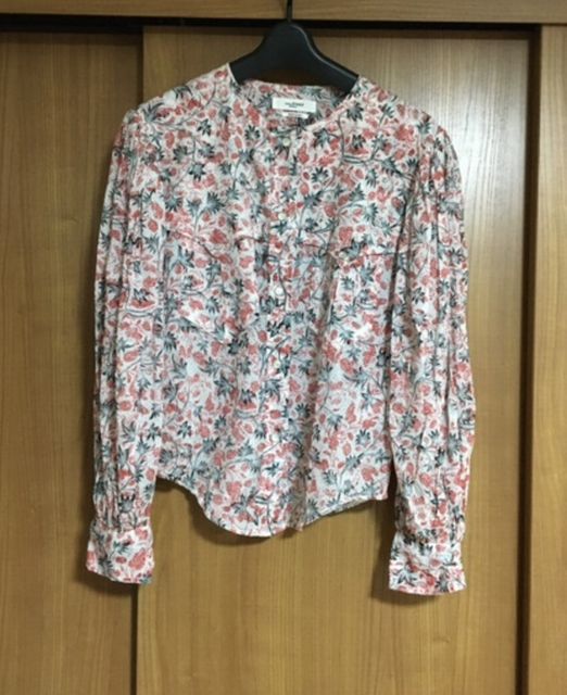 イザベルマランエトワール ISABEL MARANT ETOILE 花柄シャツ 34